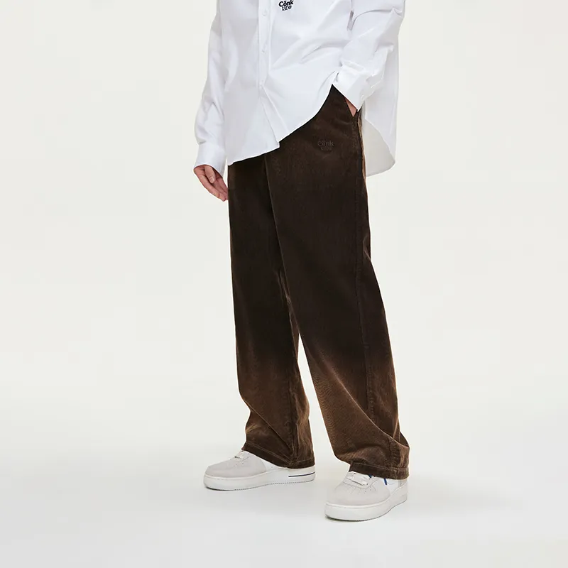 CONKLAB Straight Moderate Casual Pants Unisex-2