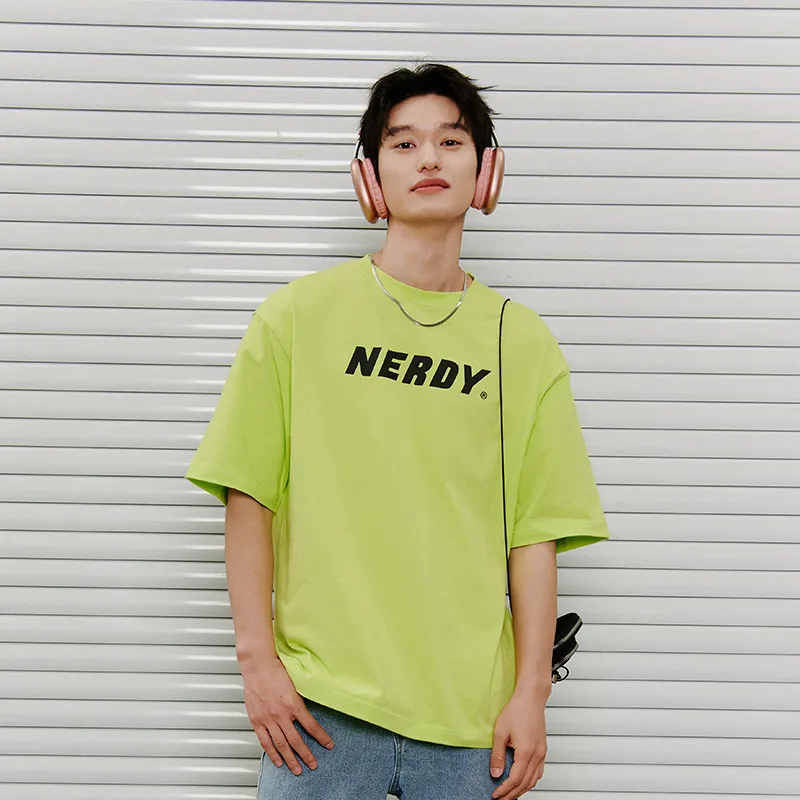 Nerdy T Shirts Unisex Lime-3