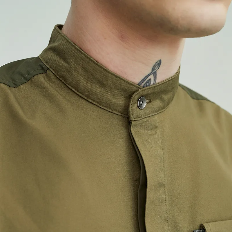 Prth Promethean Shirts Men Olive Green-4