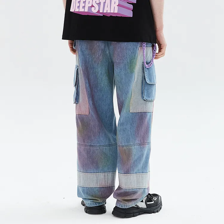 DEFINEX SS22 Straight Jeans Unisex Blue-4