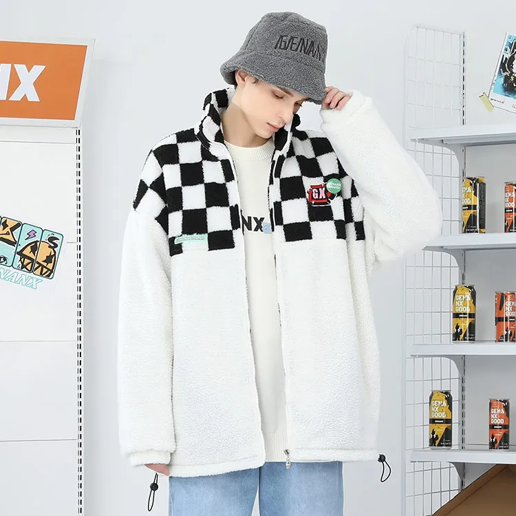 GENANX Puffer Jacket Unisex White-4