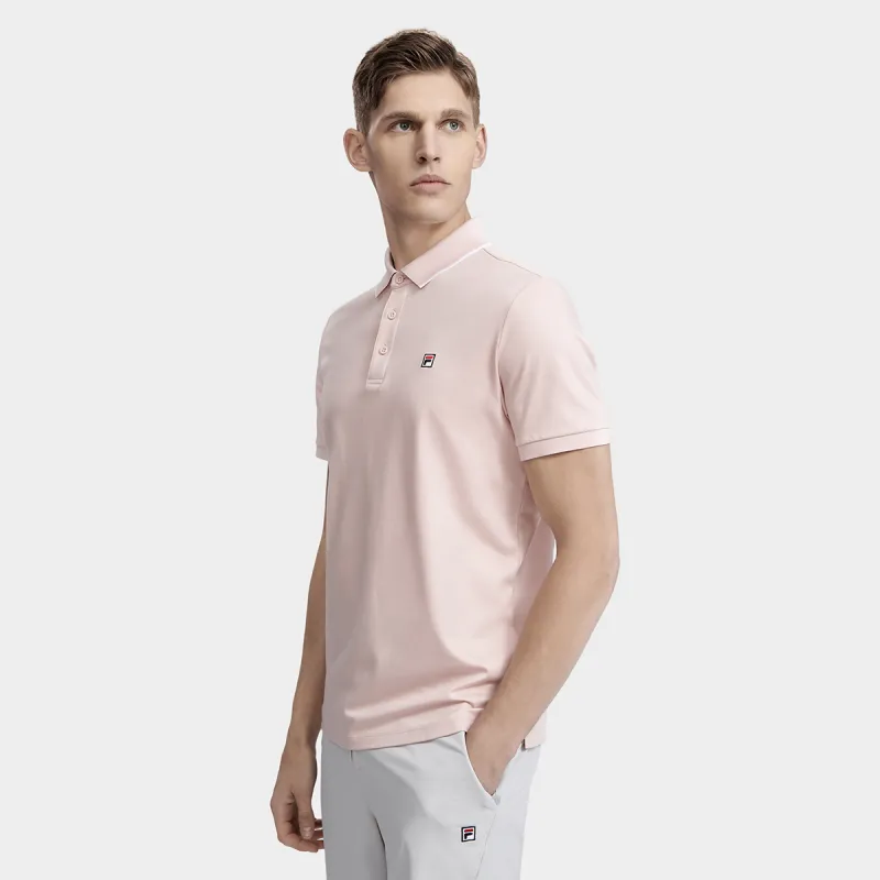 FILA Polo Shirt Men's Linglin Pink-3