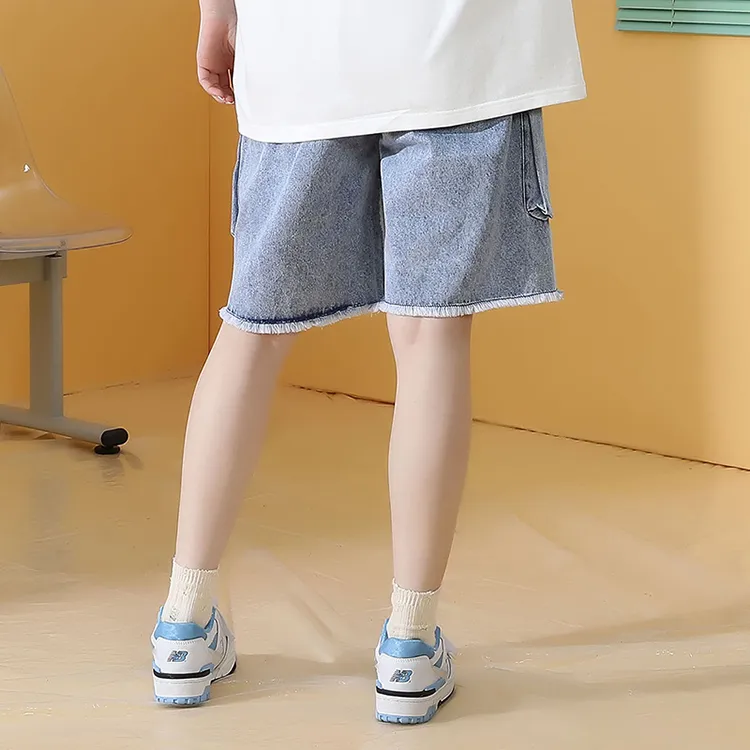 GENANX Denim Shorts Unisex-6