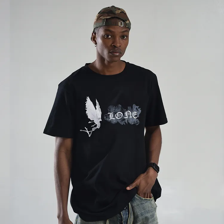 VLONE Smoke Demon Series T Shirt Unisex Black-3