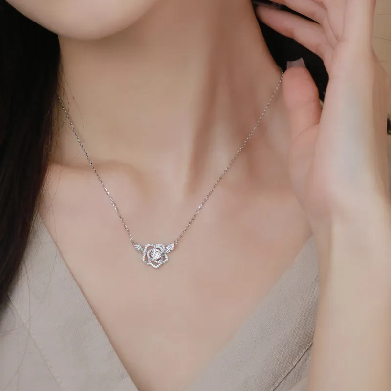 PIARA S925 Silver Necklaces Women's-2