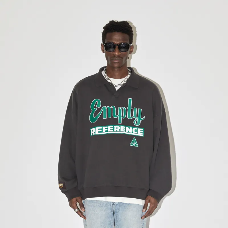 EMPTY REFERENCE Sweatshirt Unisex Charcoal Gray-2