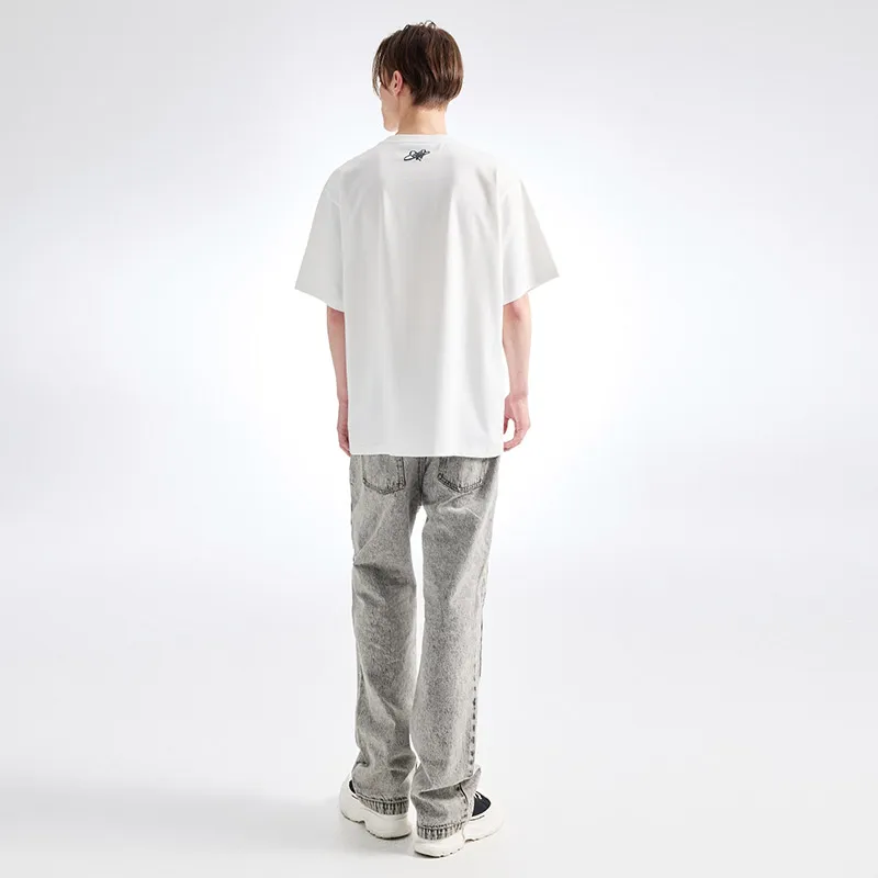 YLDP Jeans Unisex Gray-5