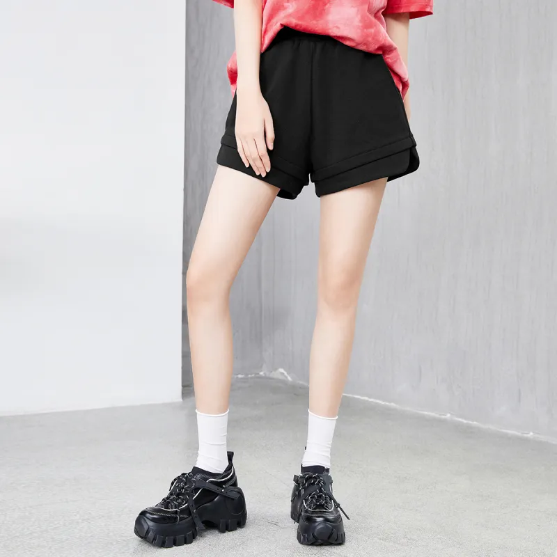 MEETLADY Casual Shorts Women's-5