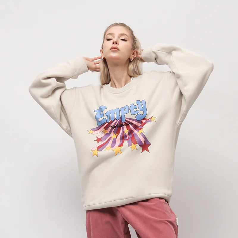 EMPTY REFERENCE Sweatshirt Unisex Apricot-4