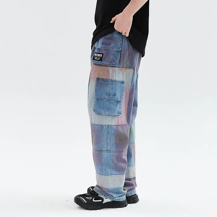 DEFINEX SS22 Straight Jeans Unisex Blue-3