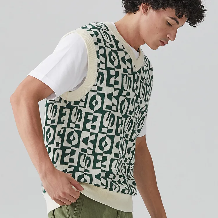 Vision Street Wear Vest Unisex Green-2