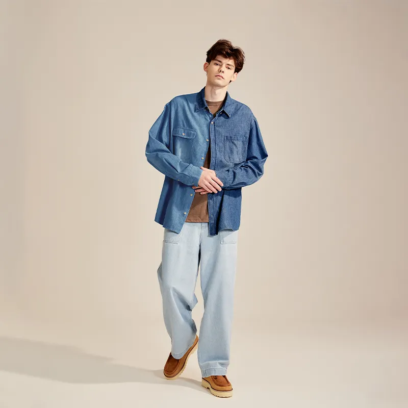 Prth Promethean Shirts Men Blue-3