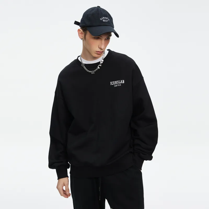 ICONS Lab Sweatshirts Unisex Black-4