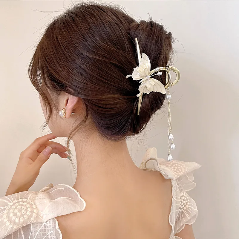 SENDME Hair Clips Women's Gold-1