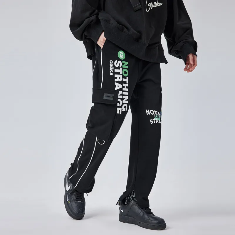 Guuka Knitted Sweatpants Men Black-3
