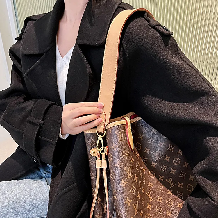 Ingenuity Handmade Cow Leather Shoulder Bag Shoulder Strap Accessories Decoration Chain Bag Strap Women's Beige-1