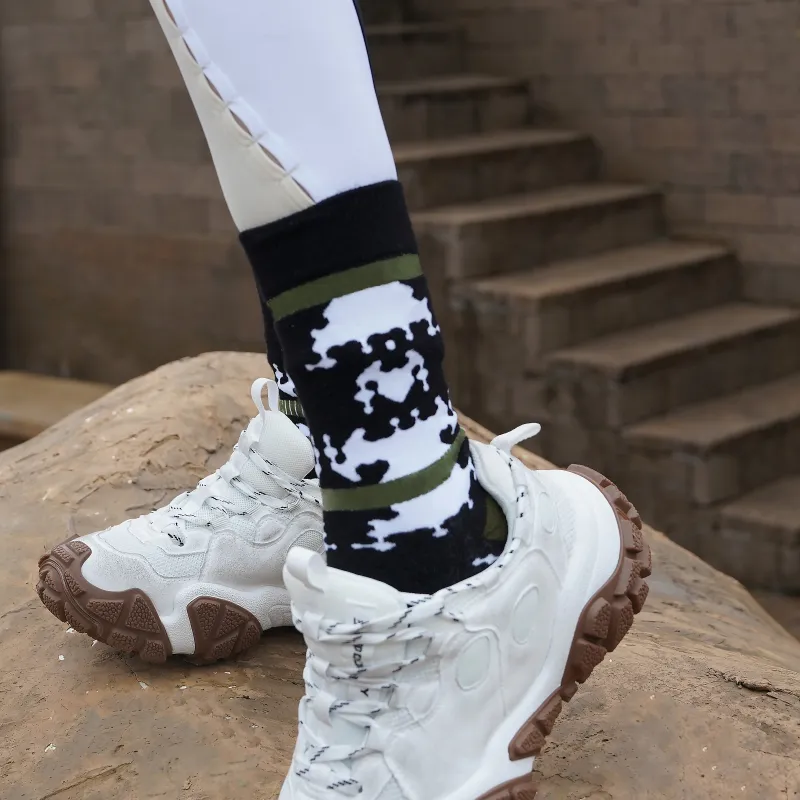 TOOCI Unisex Mid Calf Socks-1