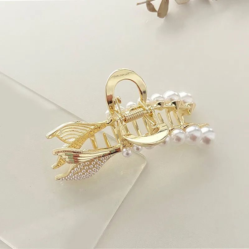 SENDME Hair Clips Women's Tubas Mermaid Hair Clip-4