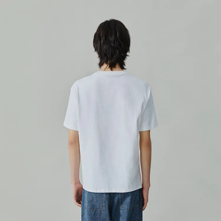 Herschel T-Shirts Unisex White-4