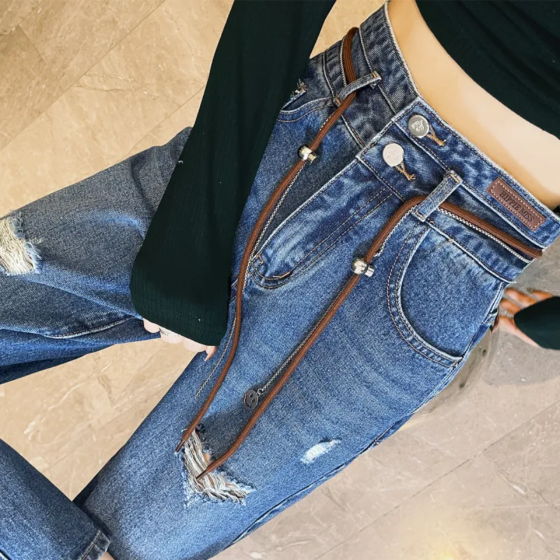 MITUAN Jeans Women's Blue-5