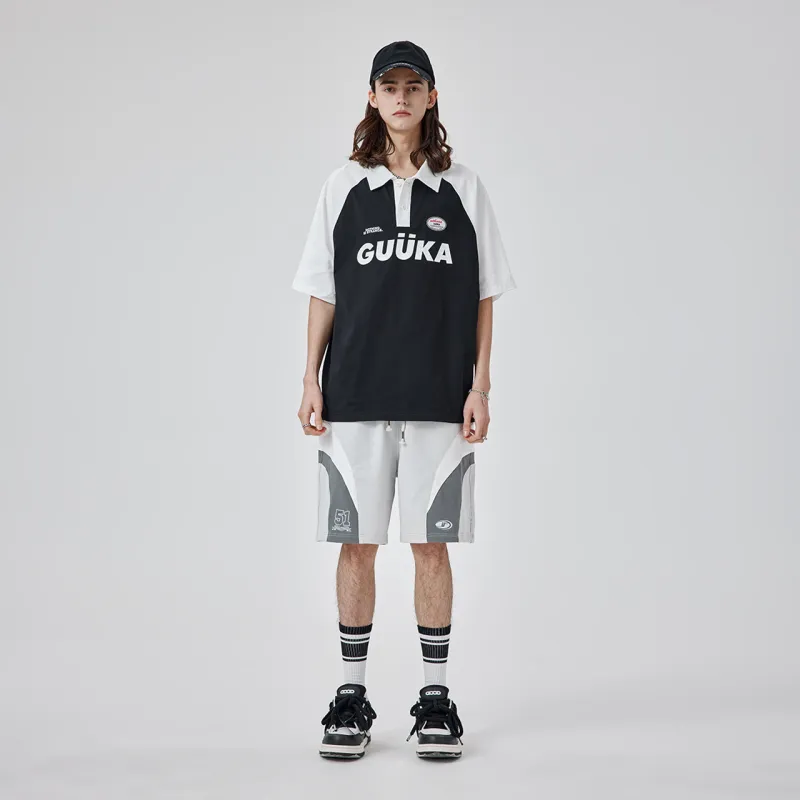 Guuka Casual Shorts Men Light Gray-2