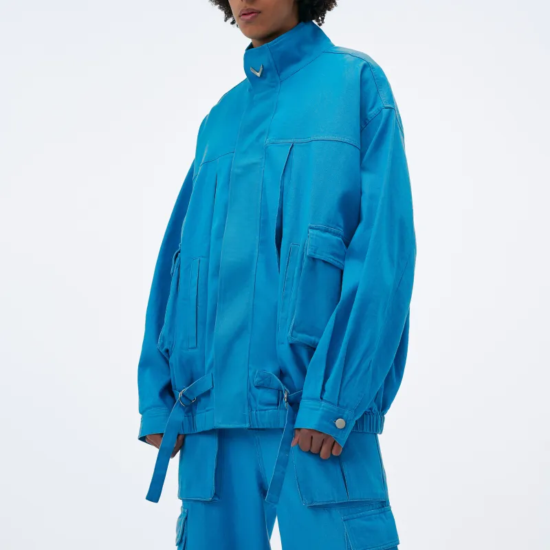 VANN VALRENCÉ Jackets Unisex Denim Blue-4