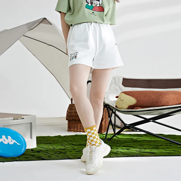 Kappa x MENGCHONGCHAHUASHI LIANMINGKUAN Sports Shorts Women's-10