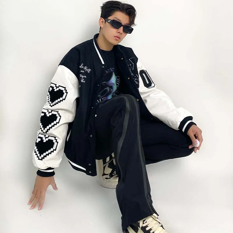 MIRACLE KILL Baseball Jacket Fall And Winter Unisex-14