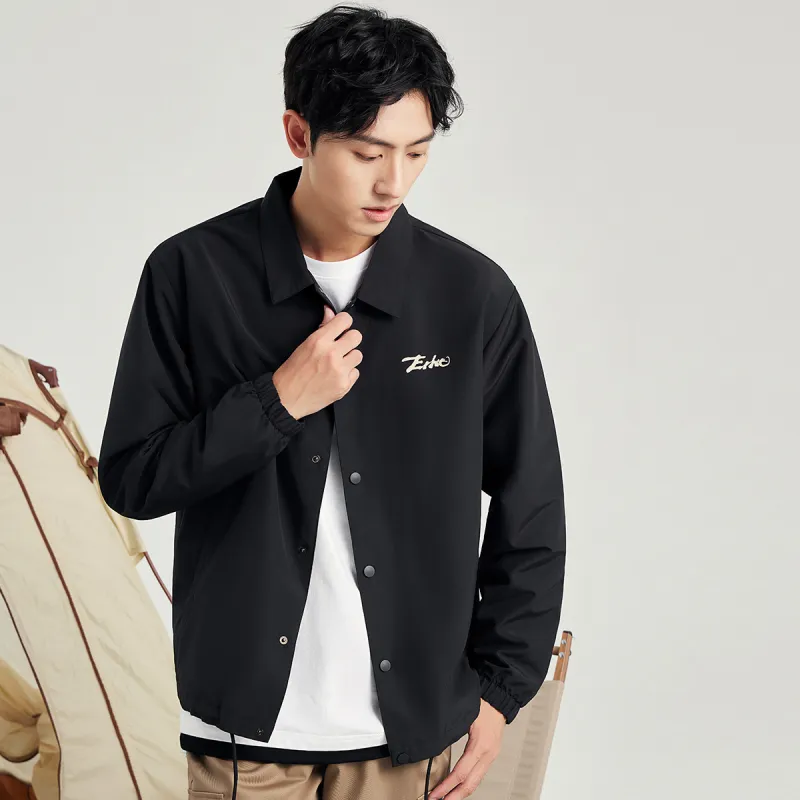 Erke Jackets Men Jet Black-3