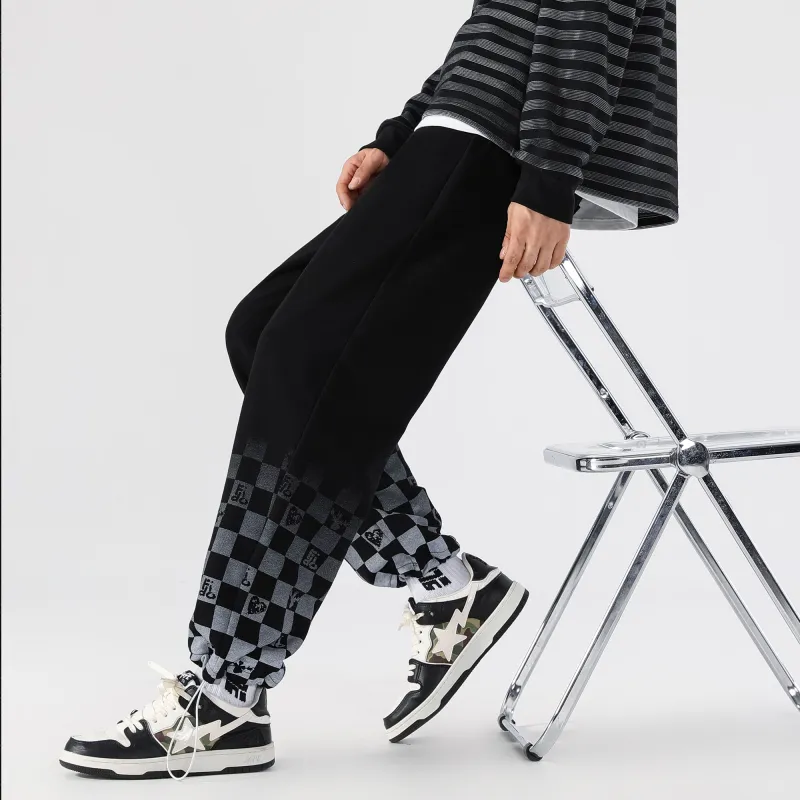 FIDO DIDO Knitted Sports Pants Unisex-7