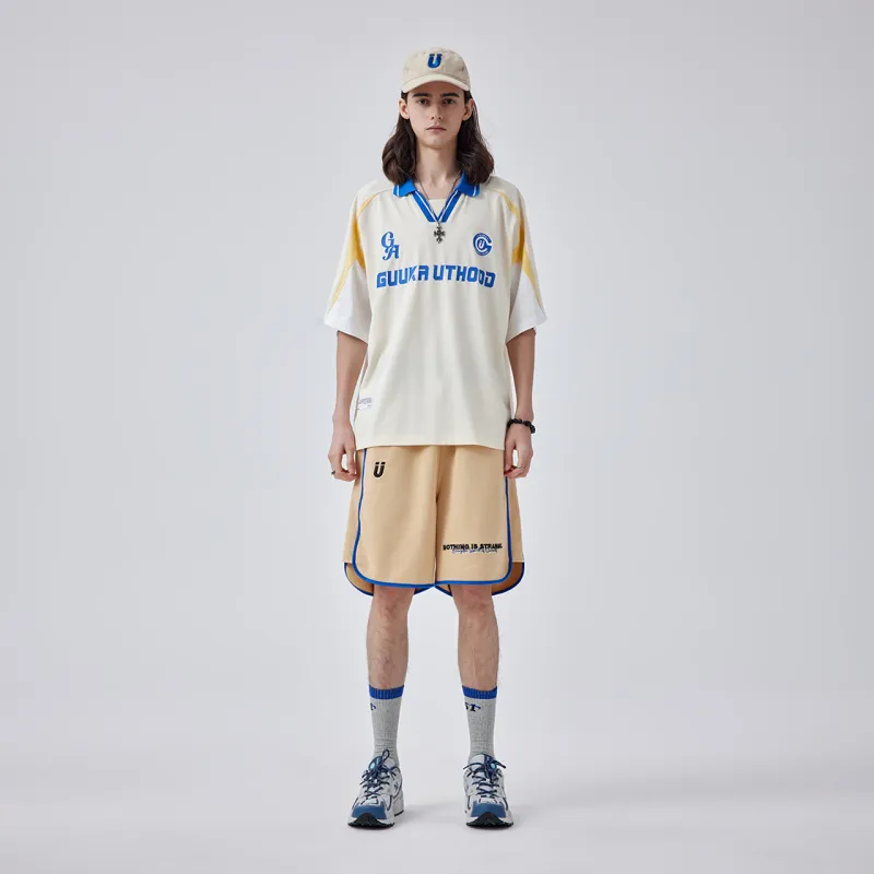 Guuka Casual Shorts Men Khaki-2
