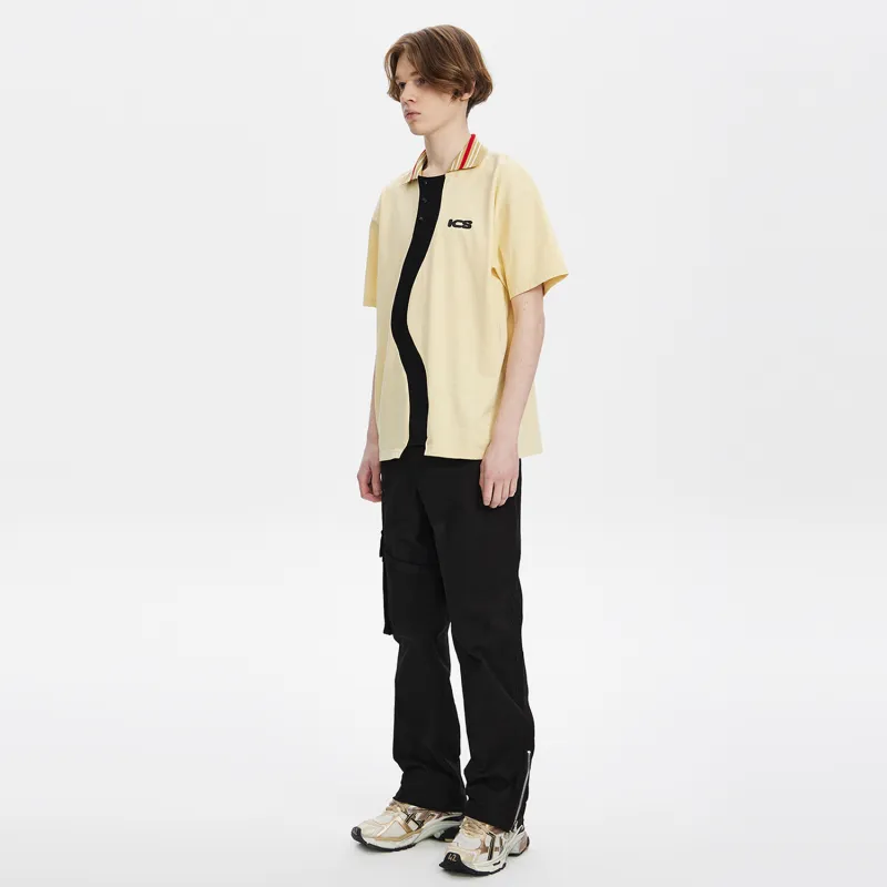ICONS Lab Polo Shirts Unisex Yellow-4