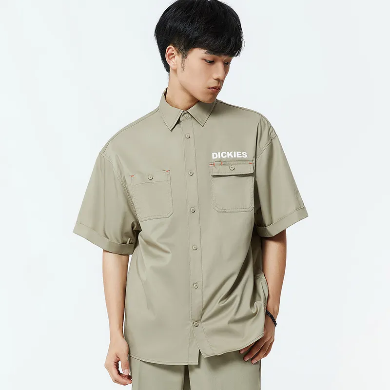 Dickies Shirts Men Khaki-1