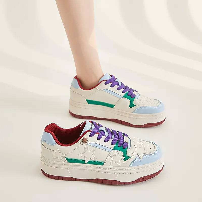 AGSDON Stylish Skateboarding Shoes Women's-7