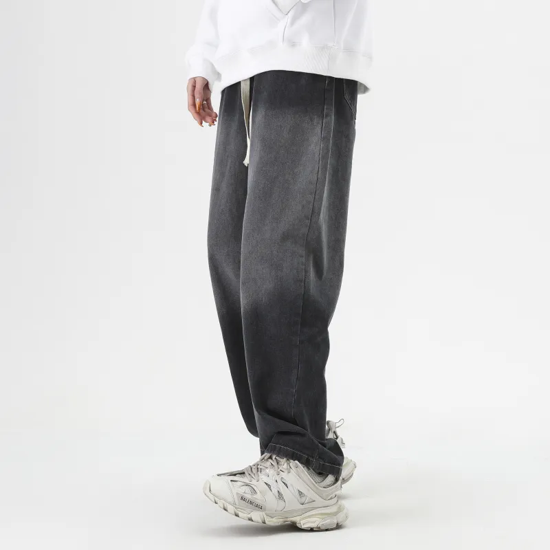 MISTEEZ Jeans Unisex Black Gray Color-9