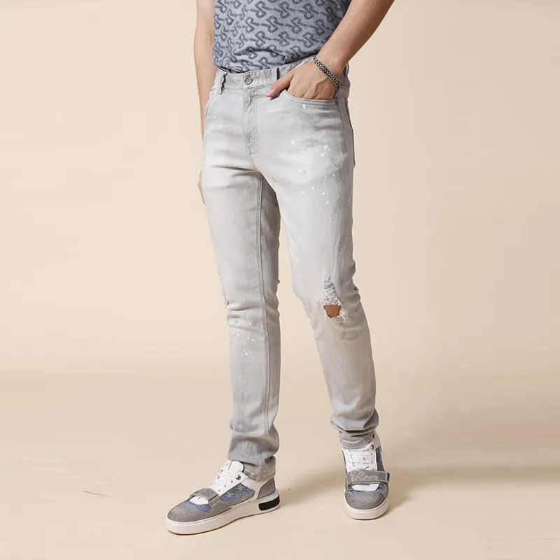 RARE Jeans Men Gray-4