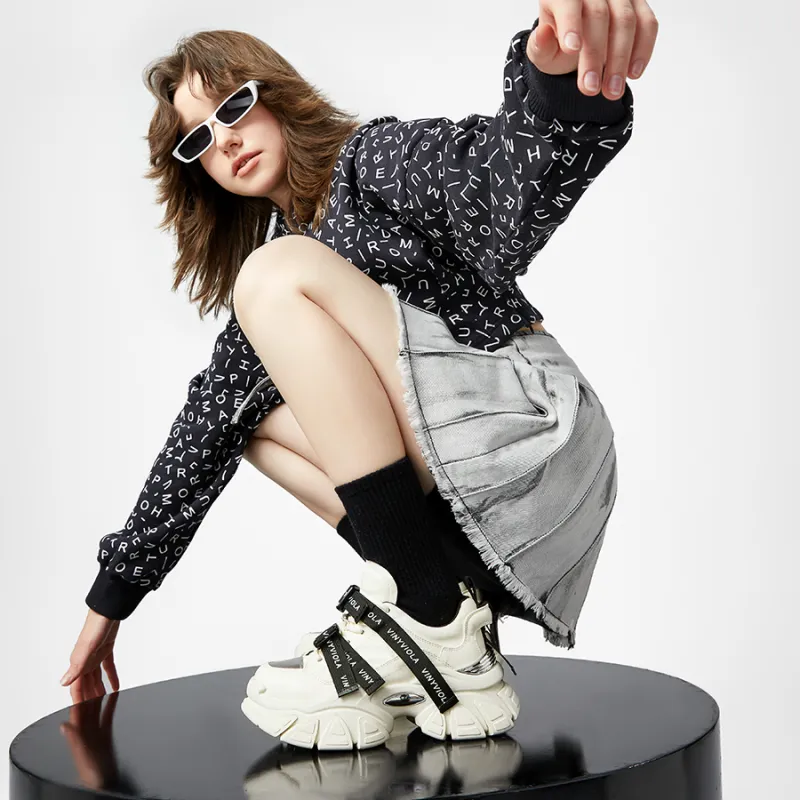 VINYVIOLA Chunky Sneakers Women's-12