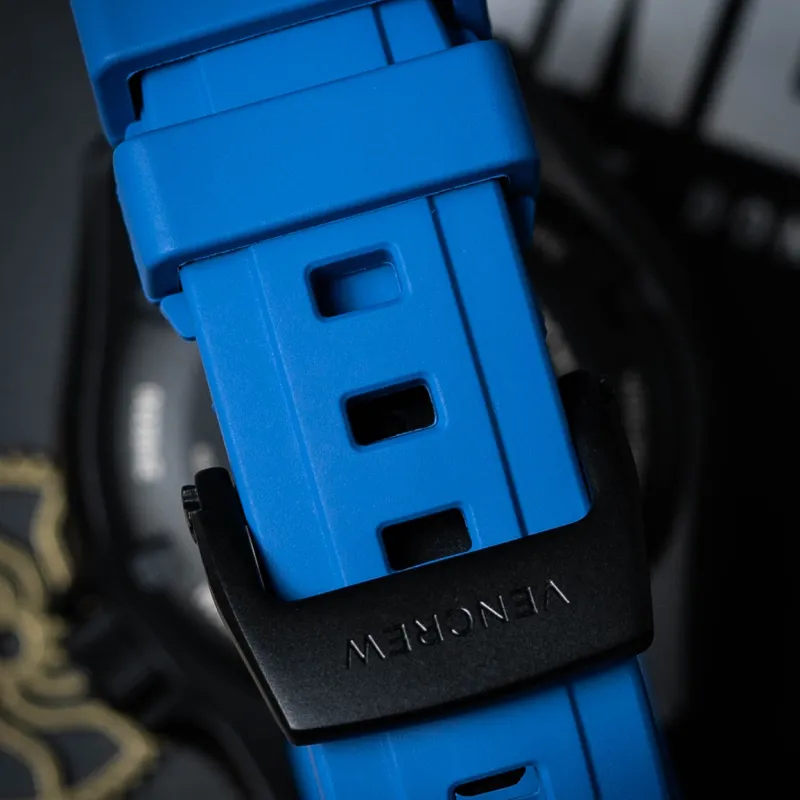 VENCREW Radar [Klein Blue] Automatic Mechanical Movement Watch Unisex Black Dial-4
