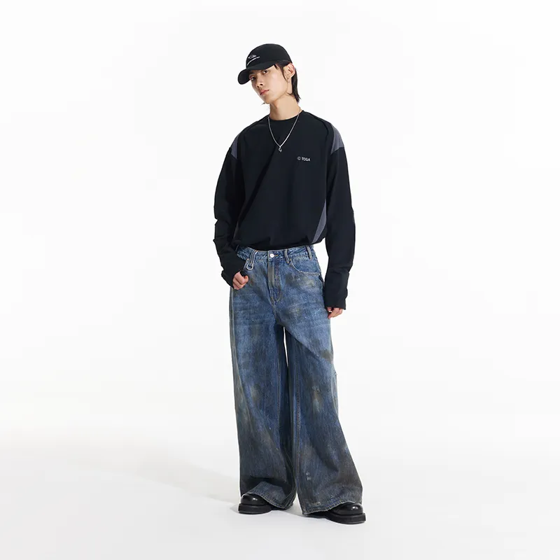 TERRA INCOGNITA Jeans Unisex Washed Blue-2