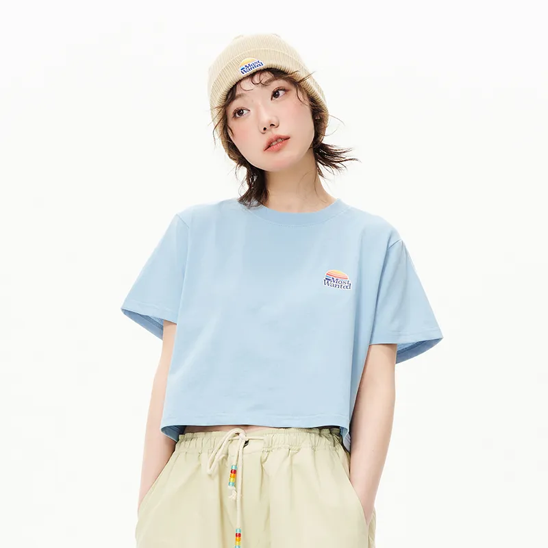 MostwantedLab Drop Shoulder Sleeve T-Shirt Women's-13