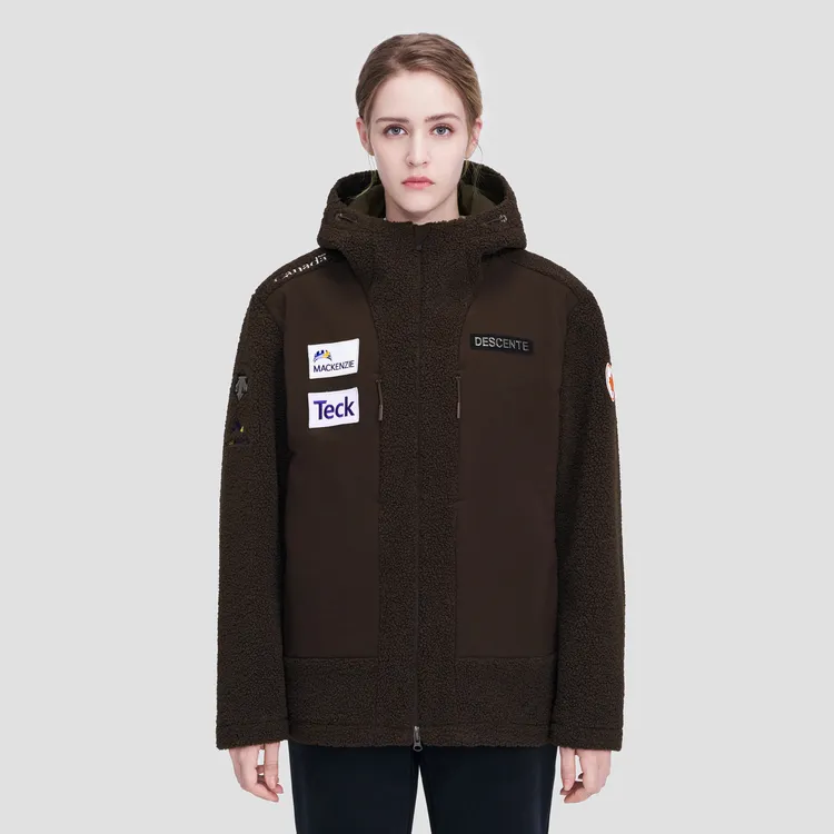 DESCENTE National Team Co branded Velvet Jackets Unisex-10