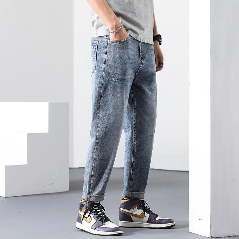 FAIRWHALE Jeans Men's Denim Blue-3