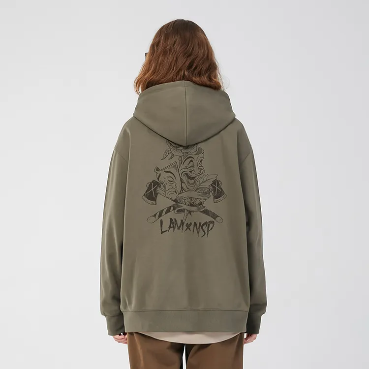 LAMLICKA Sweatshirts Unisex Brown-3
