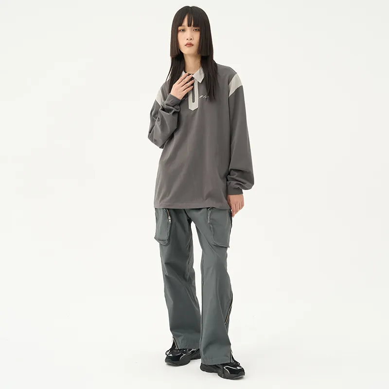 RUNNINWHEEL Polo Shirts Unisex-13