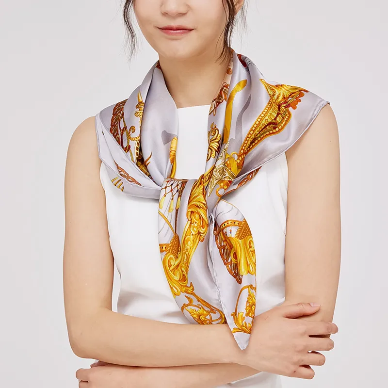 NAME.S Silk Scarves Women's-2