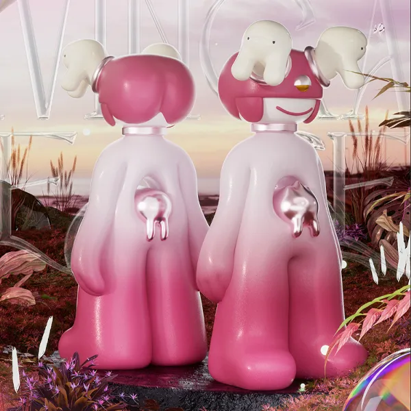XQWGT Friday Can Chicken JGG Chibi Figures 18cm-4