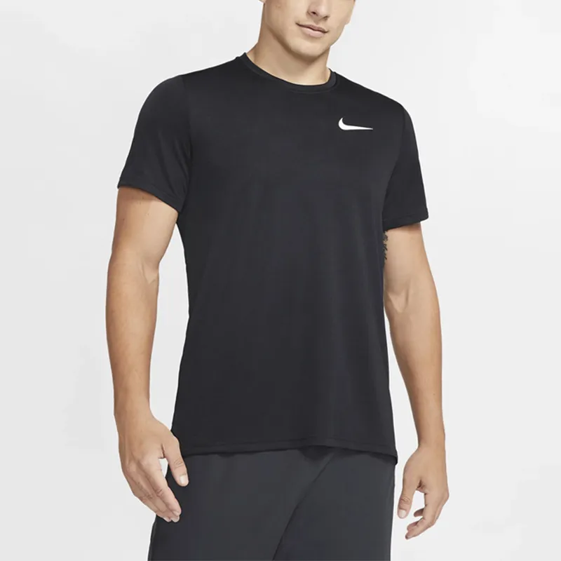Nike T Shirts Men Black-4