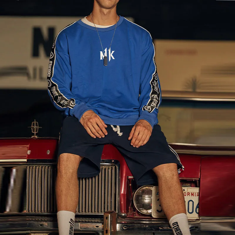 MIRACLE KILL Othebest Crew Neck Regular Sweatshirt Unisex-14