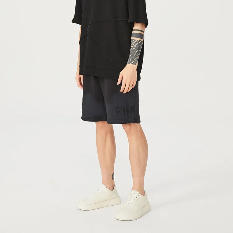 Caver&Hunter SS22 Loose Fit Shorts Unisex Black-4