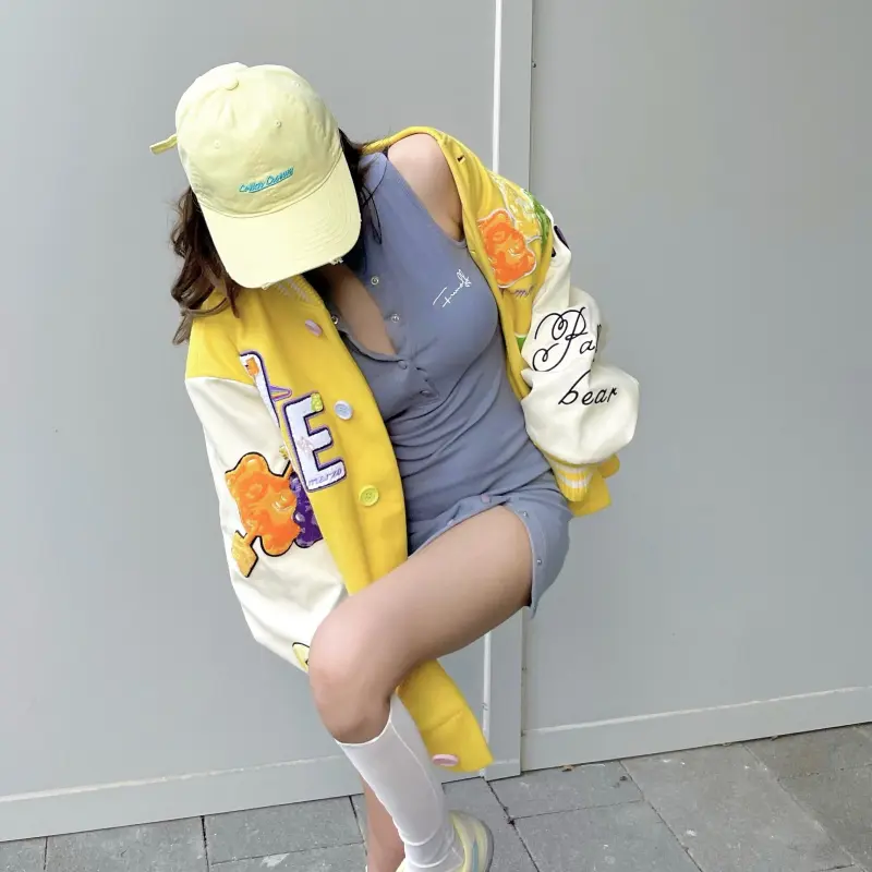 13 DEMARZO Baseball Jacket Unisex-5